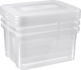 Boîtes de rangement Curver Handy 25 L transparentes