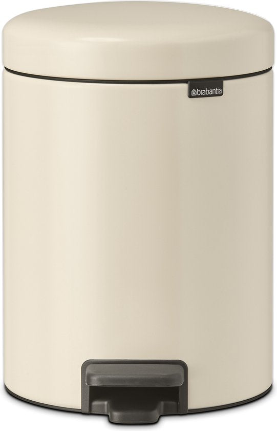 Brabantia NewIcon Poubelle - 5 liters - salle de bain - Soft Beige