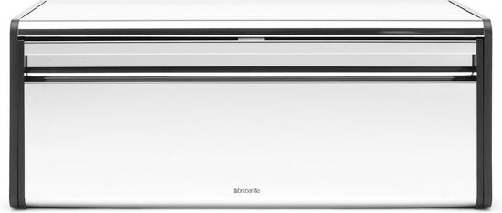 Brabantia Boîte à pain - with hinged lid - Brilliant Steel
