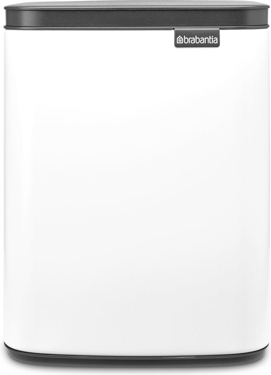 Brabantia Bo Poubelle - 7 liters - salle de bain - blanc