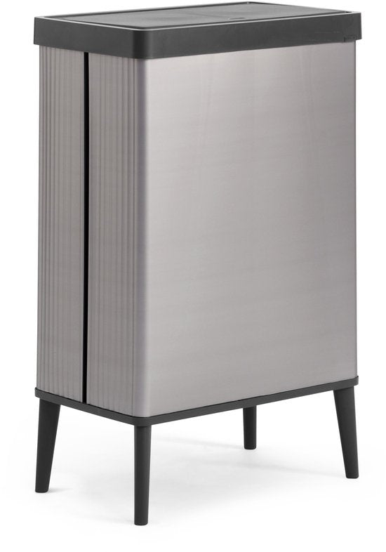 Poubelle haute Curver Verto 54 L grise