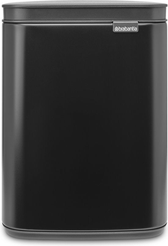 Brabantia Bo Poubelle - 4 liters - salle de bain - Matt noir