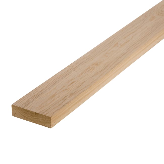 PLANCHE CHENE RABOTEE 28X100MM+/-2M20