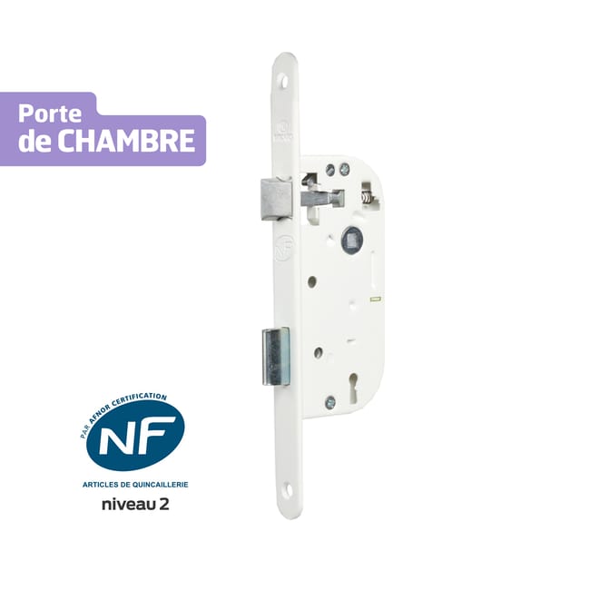 SERR ENCAST AXE40 BRICARD NF BLANC CLE