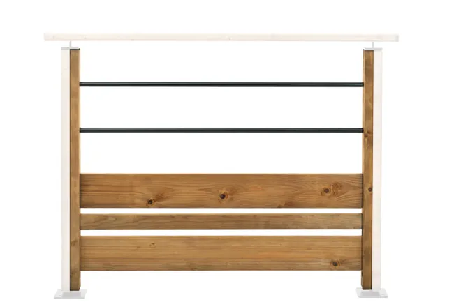 2 TUBES + 3 LAMES + 2 1/2 POTEAUX MOKA