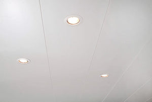 LAMBRIS PVC BLC BRILL 25X400 4M2