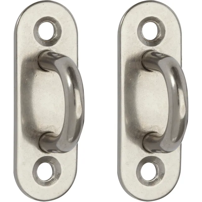 2PLATINE IL INOX ENTRAX17MM DIM.60X20MM