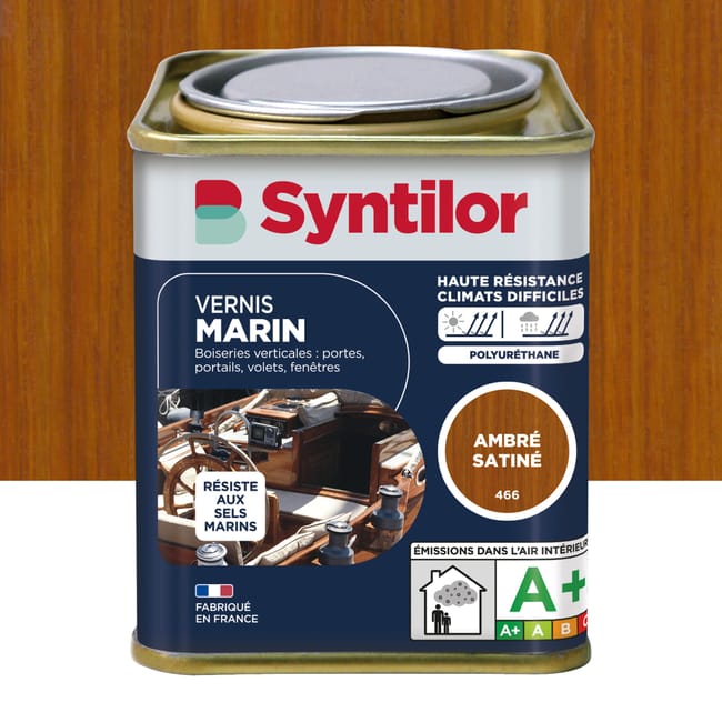 VERNIS MARIN SYNTILOR 0.25L SAT AMBRE