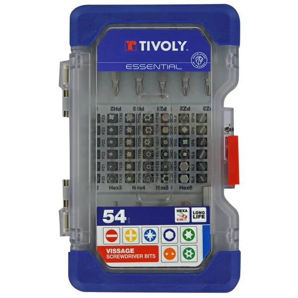 MALLETTE 54 PCS LED EMBOUTS VISSAGE TIV