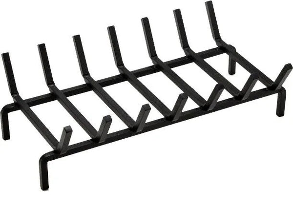 CHENETS ACIER NOIR ANTALIS