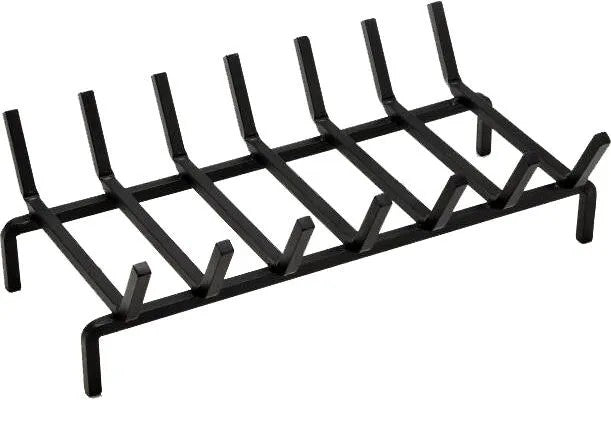 CHENETS ACIER NOIR ANTALIS