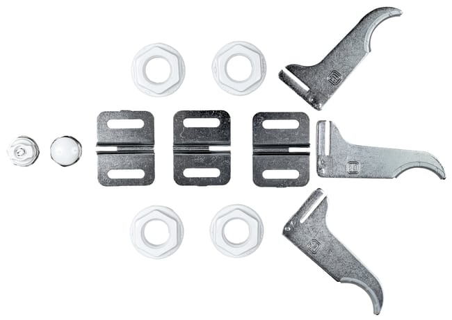 KIT FIXATION MODERN BLANC 1/2 FONDITAL