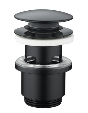 BONDE LAVABO CLIC CLAC NOIR MAT NF