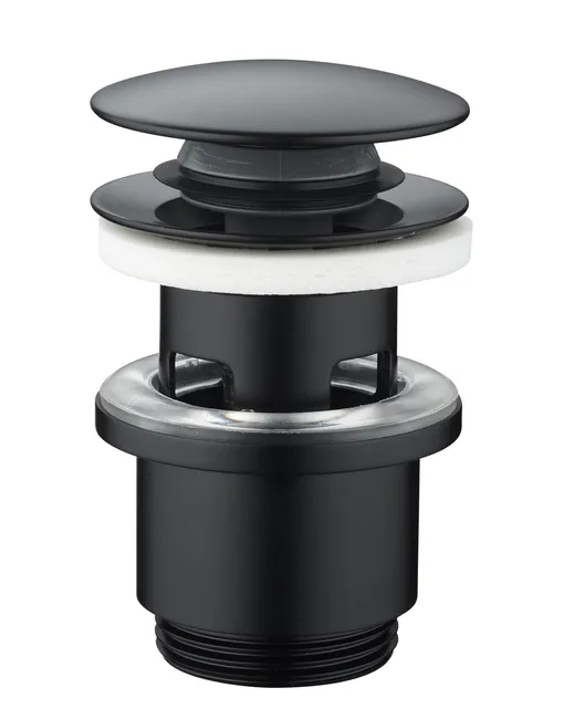 BONDE LAVABO CLIC CLAC NOIR MAT NF