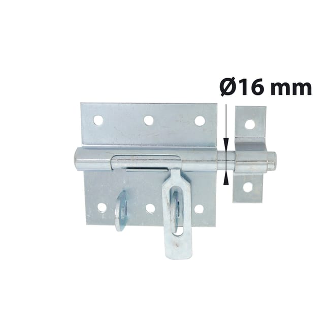 VERROU BOX PORTE CADENAS ø16 ZBLANC