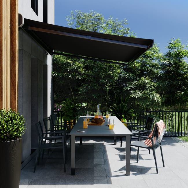 STORE BANNE NORI2 L LED NAT.GR/GR3.95X3 MO