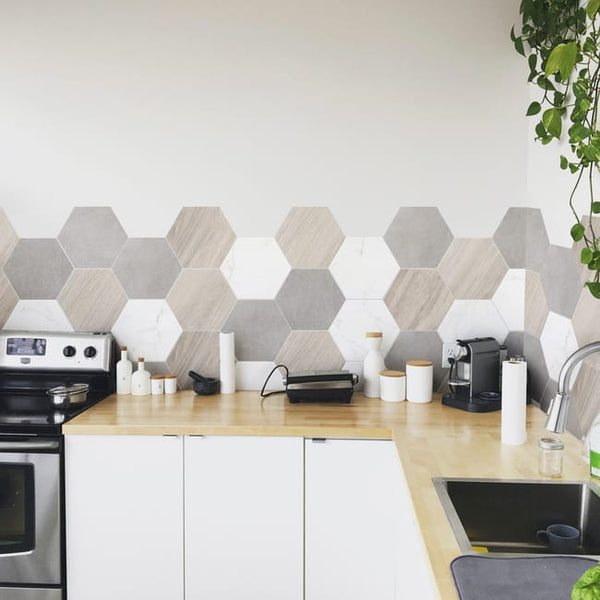 CX MEGTIM HEXA MIX 21X18 0,46 M²