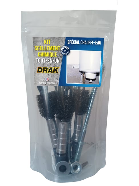 KIT SOLUTION DRAK CHAUF-EAU 4PCS M10+ACC