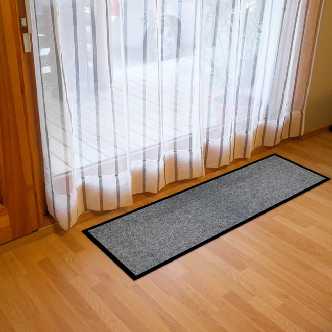 TAPIS ABSORB PRIM GRIS FONC 60X160CM