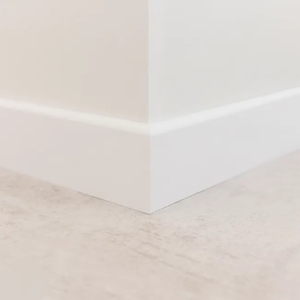PLINTHE MDF 14X78X2400MM BLANC A COLLER