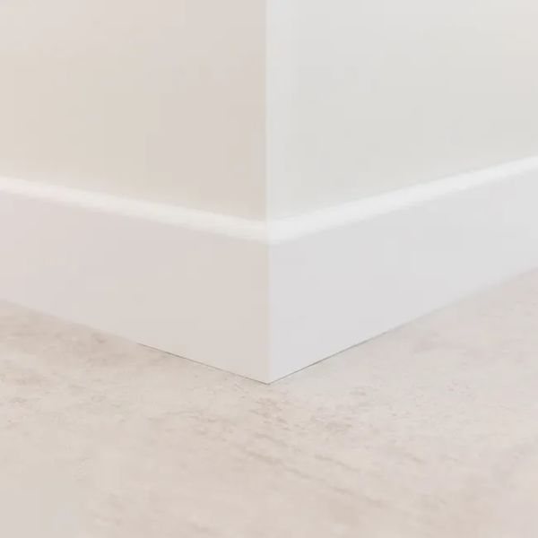 PLINTHE MDF 14X78X2400MM BLANC A COLLER