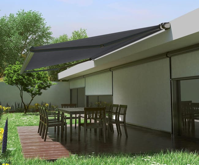 STORE BANNE BATZ2 EVA GRIS 5.10X3.50 CENDRE MOT