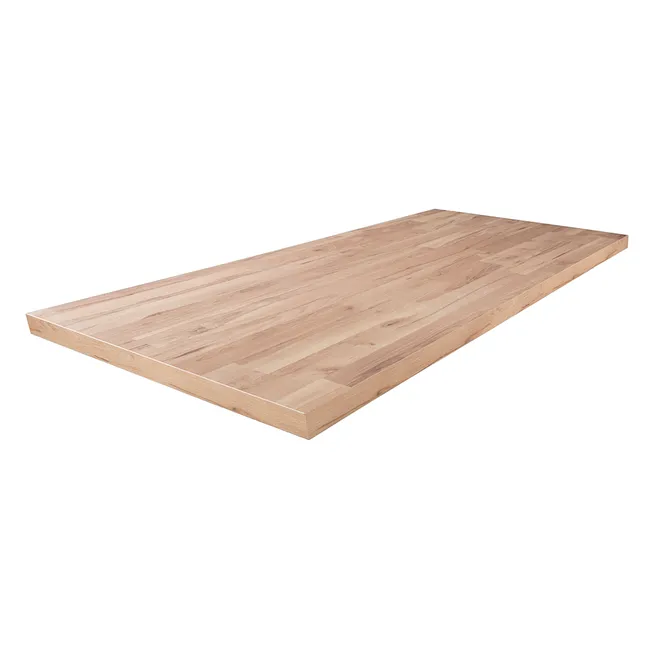 PLAN TRAVAIL HETRE RUSTIQUE 315X65X3.8CM