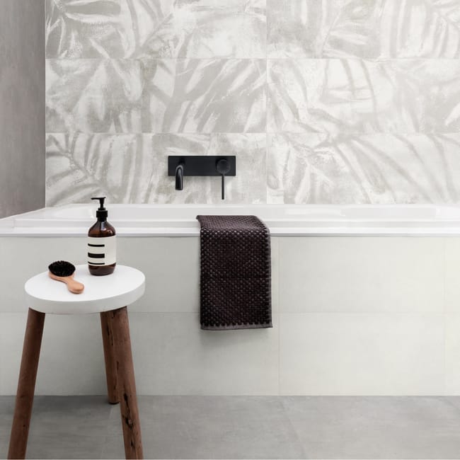 CX PALMETTE DECOR BLANC 30X90 1.35M