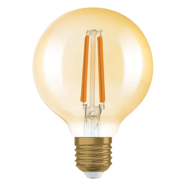 GLOB80 LED E27 FIL AMB 60W CHD OSRAM