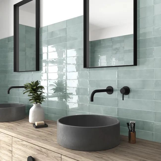 CARRELAGE BAKERSTREE 7,5X30 T BLEU SLATE 1M2