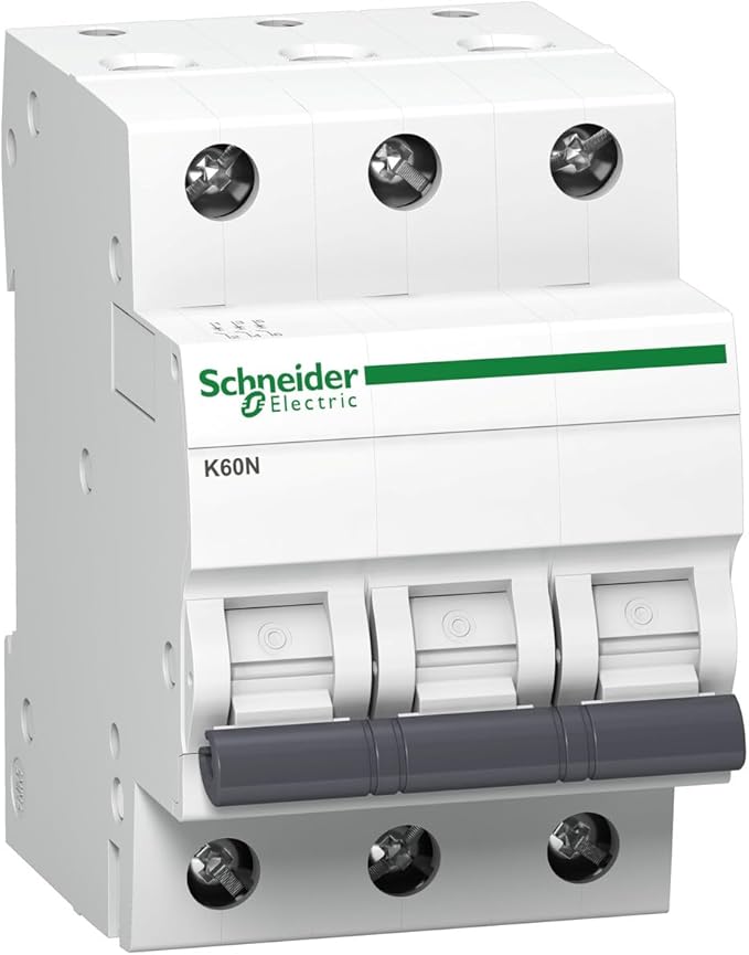 Schneider A9K01310 Disjoncteur K60N 3P 10 A B Caractéristique 6 kA