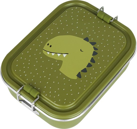 Boîte à déjeuner Trixie Mr Dino verte