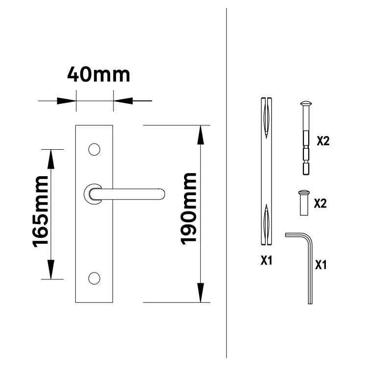 ENS/PLQ INSP SOPHIE 165MM ZMK SAT CLE