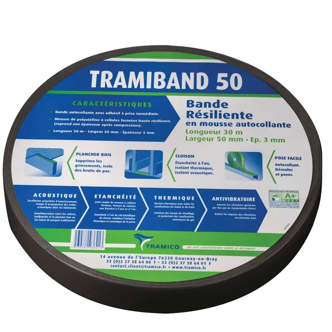 TRAMIBAND AUTOCOLLANT 50X3X30M