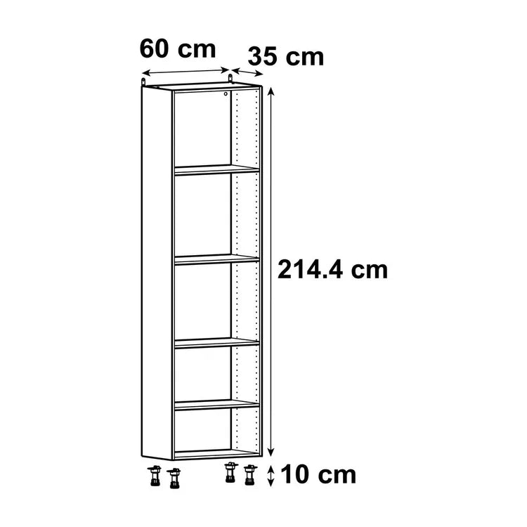 CAISSON ARM BLANC L60XH215XP35