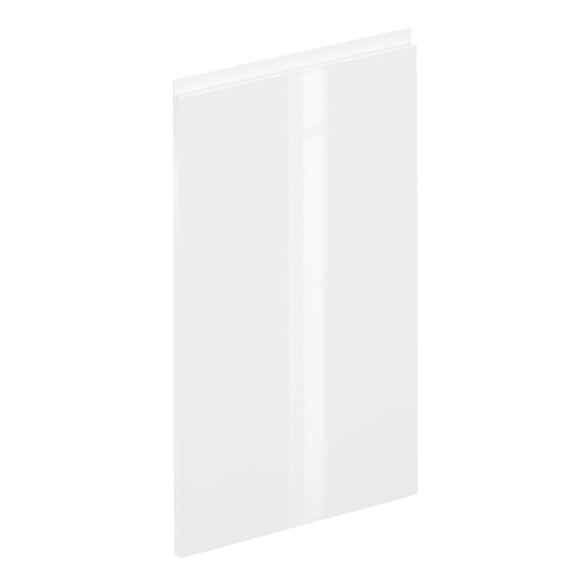 Porte de cuisine Tokyo blanc brillant H.76.5 x l.44.7 cm