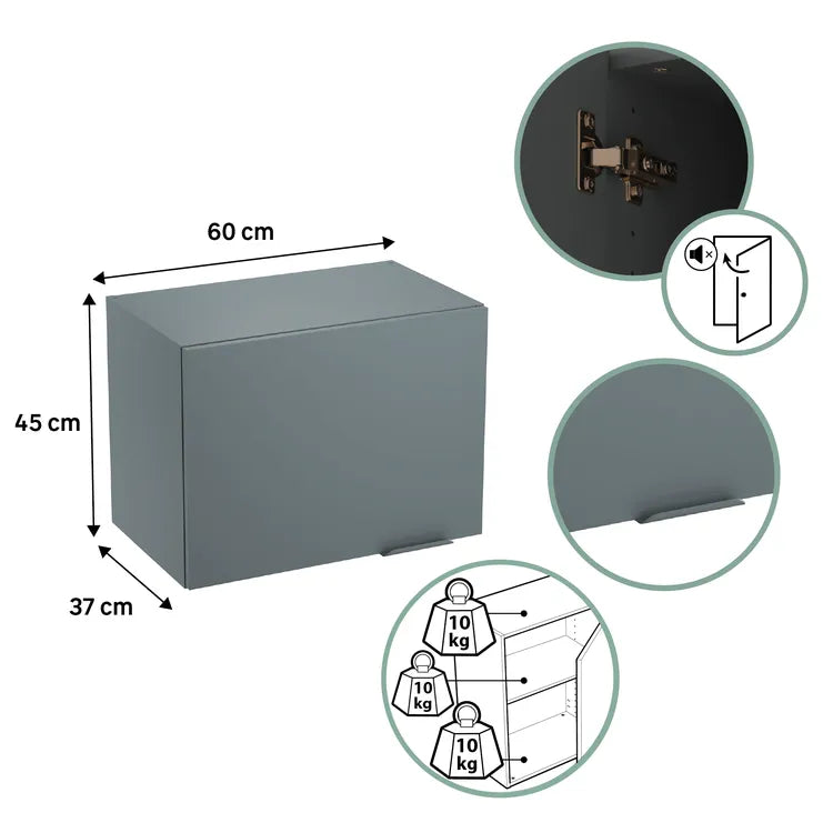 MEUBLE SH60 1P ELEKI GRIS