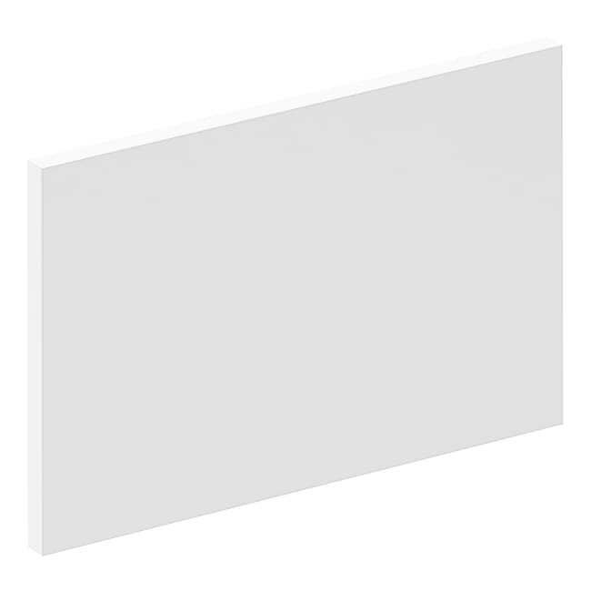 Façade de tiroir de cuisine Sofia blanc mat H.25.6 x l.39.7 cm