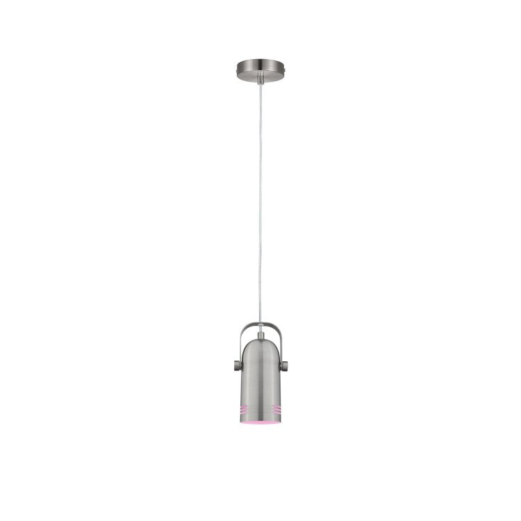 Suspension Neordic Lavea Paulmann - E27 - 15W max - 230V - Acier brossé