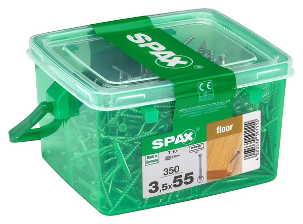 Vis à bois pour plancher Wirox torx Spax 3,5x45mm - 450 pièces