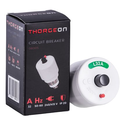 Circuit Breaker 32A E27 1P IP20 08005 THORGEON