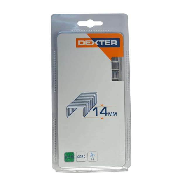 3360 AGRAFES N°140 14 MM DEXTER