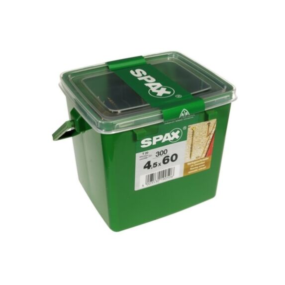 300 vis 4,5x60 tête fraisée empreinte t-star+ T20 gris SPAX