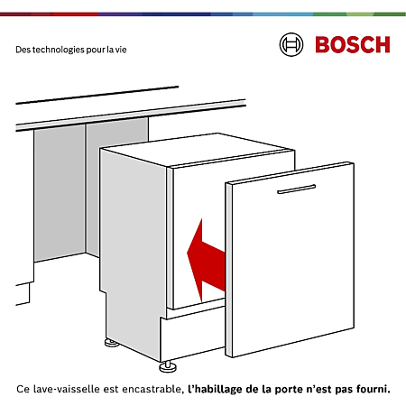Lave-vaisselle BOSCH SMV4EVX02F