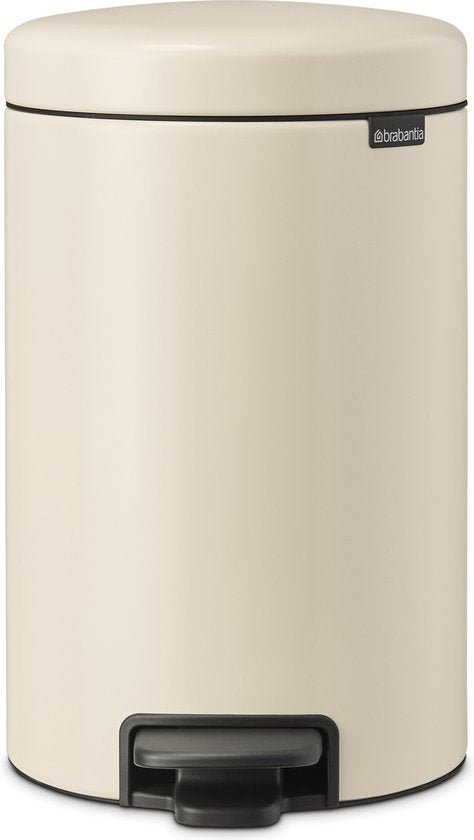 Brabantia NewIcon Poubelle - 12 liters - Soft Beige