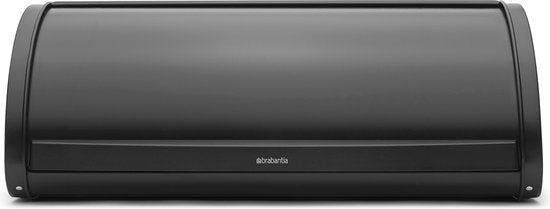 Brabantia Bread Bin - with Sliding Lid - Matt Black