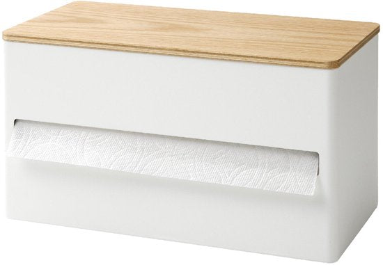 Porte-essuie-tout Yamazaki Rin blanc