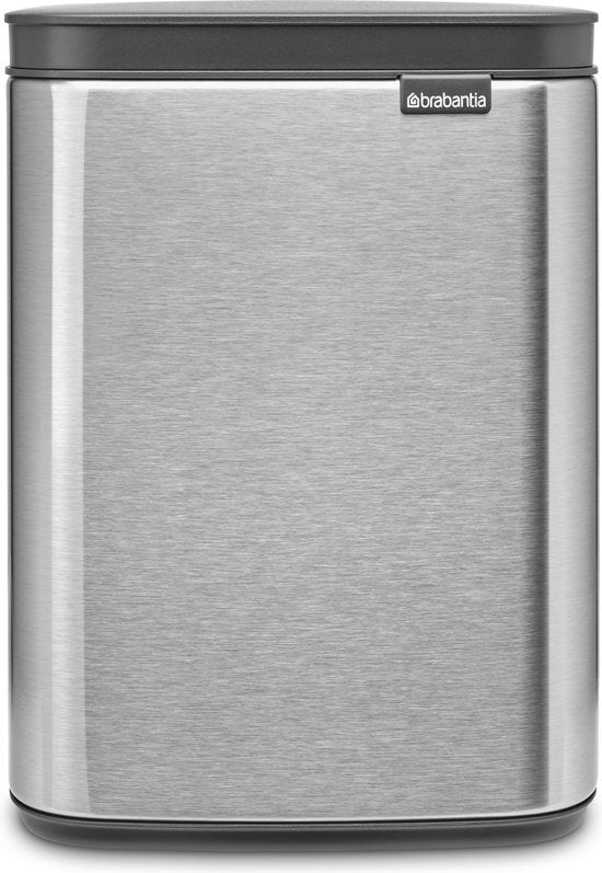 Brabantia Bo Waste Bin - 4 liters - Bathroom - Matt Steel Fingerprint Proof