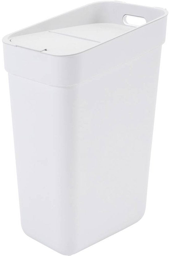 Poubelle de tri Curver Ready to Collect 30 L blanche