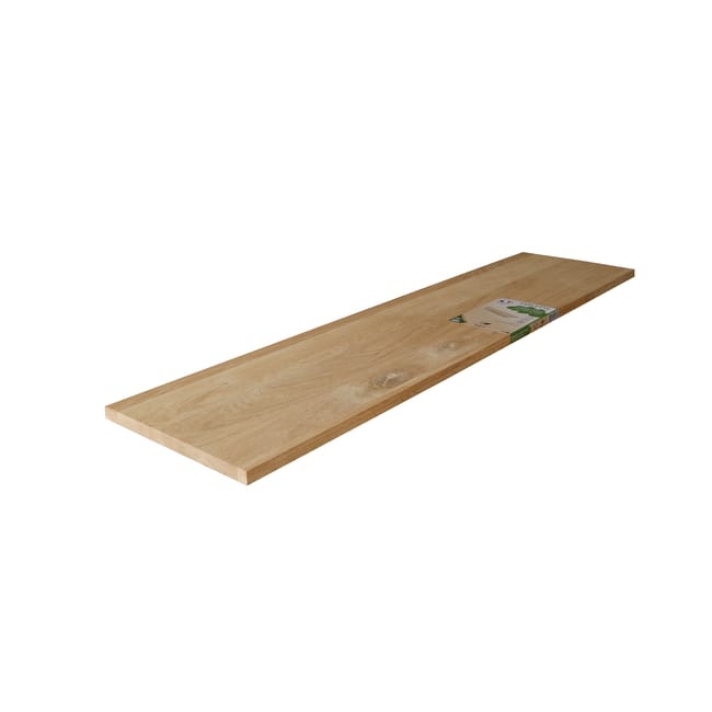 TABLETTE CHENE MASSIF SELECT 120X30X2CM